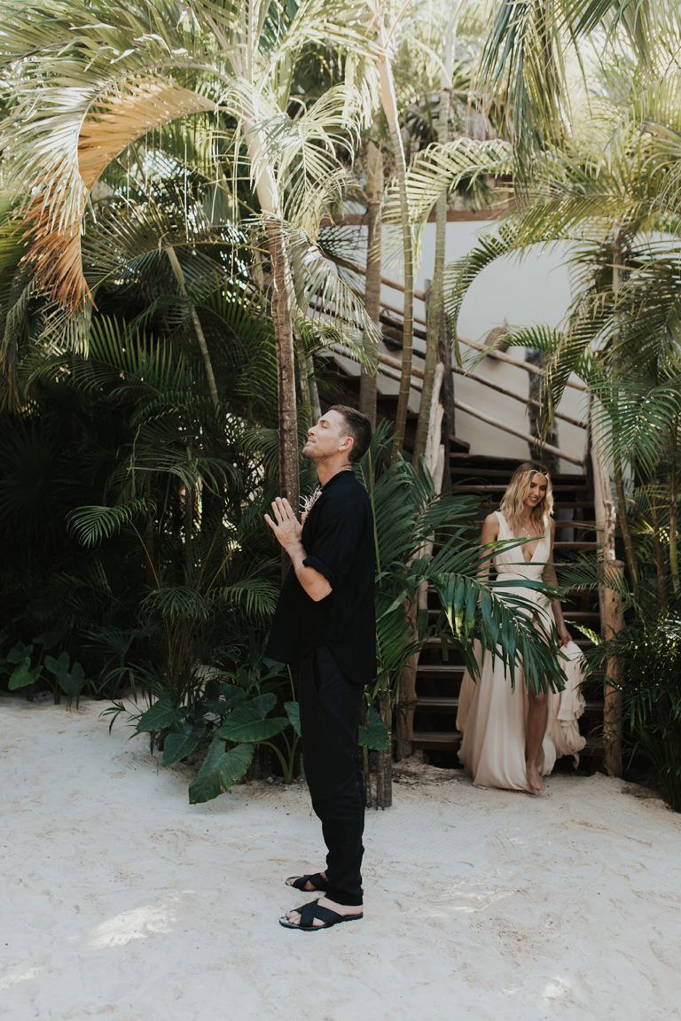 A Celestial Tulum Elopement in La Valise | Adam and Adriana ...