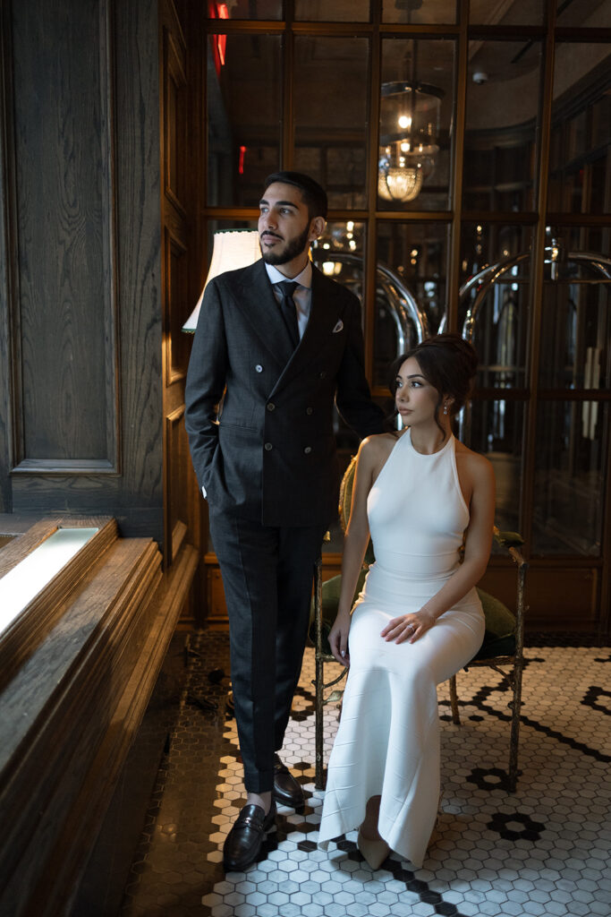 the beekman hotel engagement session