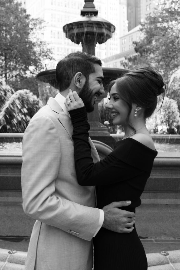 new york city engagement photos