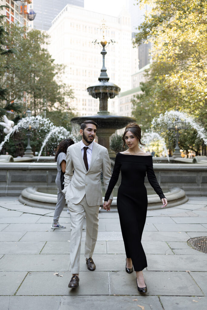 new york engagement photos
