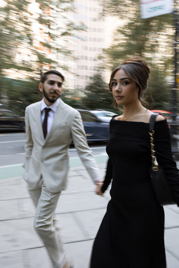 engagement session in NYC
